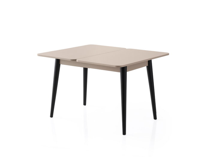 Hanah Home Dolunay - 1285 Mesa de comedor extensible Mocha ligera Hanah Home Dolunay - 1285 Mesa de comedor extensible Mocha ligera